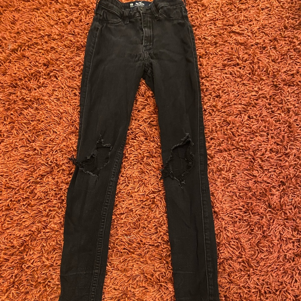 Black hollister jeans